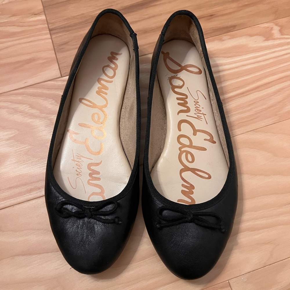 Sam Edelman Black Ballet Flats